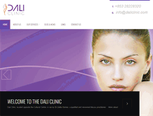 Tablet Screenshot of daliclinic.com